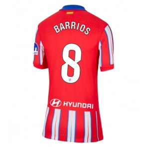 Atletico Madrid Pablo Barrios #8 Dámské Domácí Dres 2024-25 Krátký Rukáv